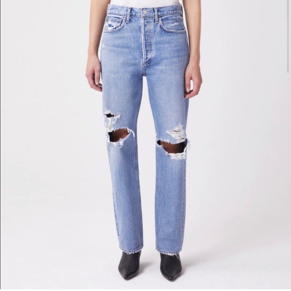 Agolde 90s Distressed Jeans - Picture 5 of 5